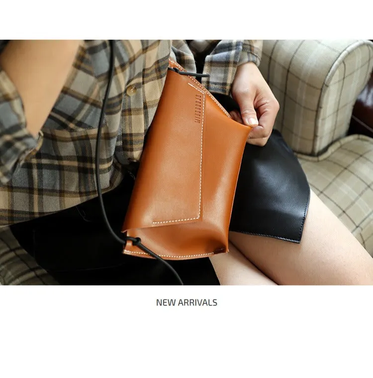 Cute LEATHER Small Side Bag Green Handmade WOMEN Crossbody BAG Phone Purse FOR WOMEN
