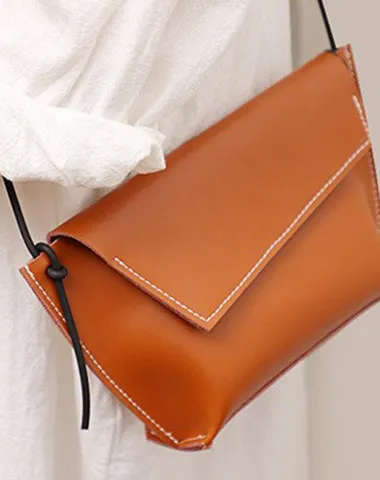 Cute LEATHER Small Side Bag Green Handmade WOMEN Crossbody BAG Phone Purse FOR WOMEN