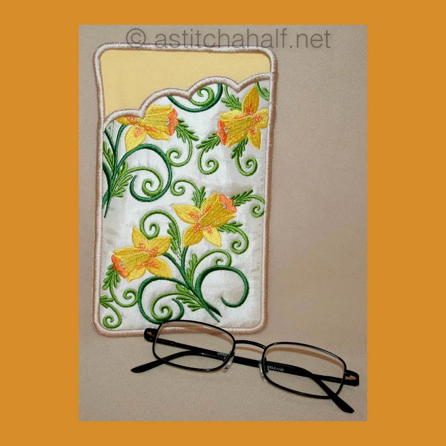 Daffodil Eyeglass Case
