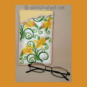 Daffodil Eyeglass Case