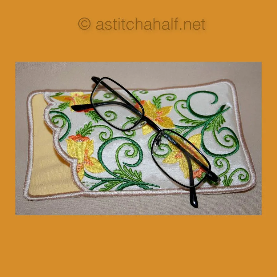 Daffodil Eyeglass Case
