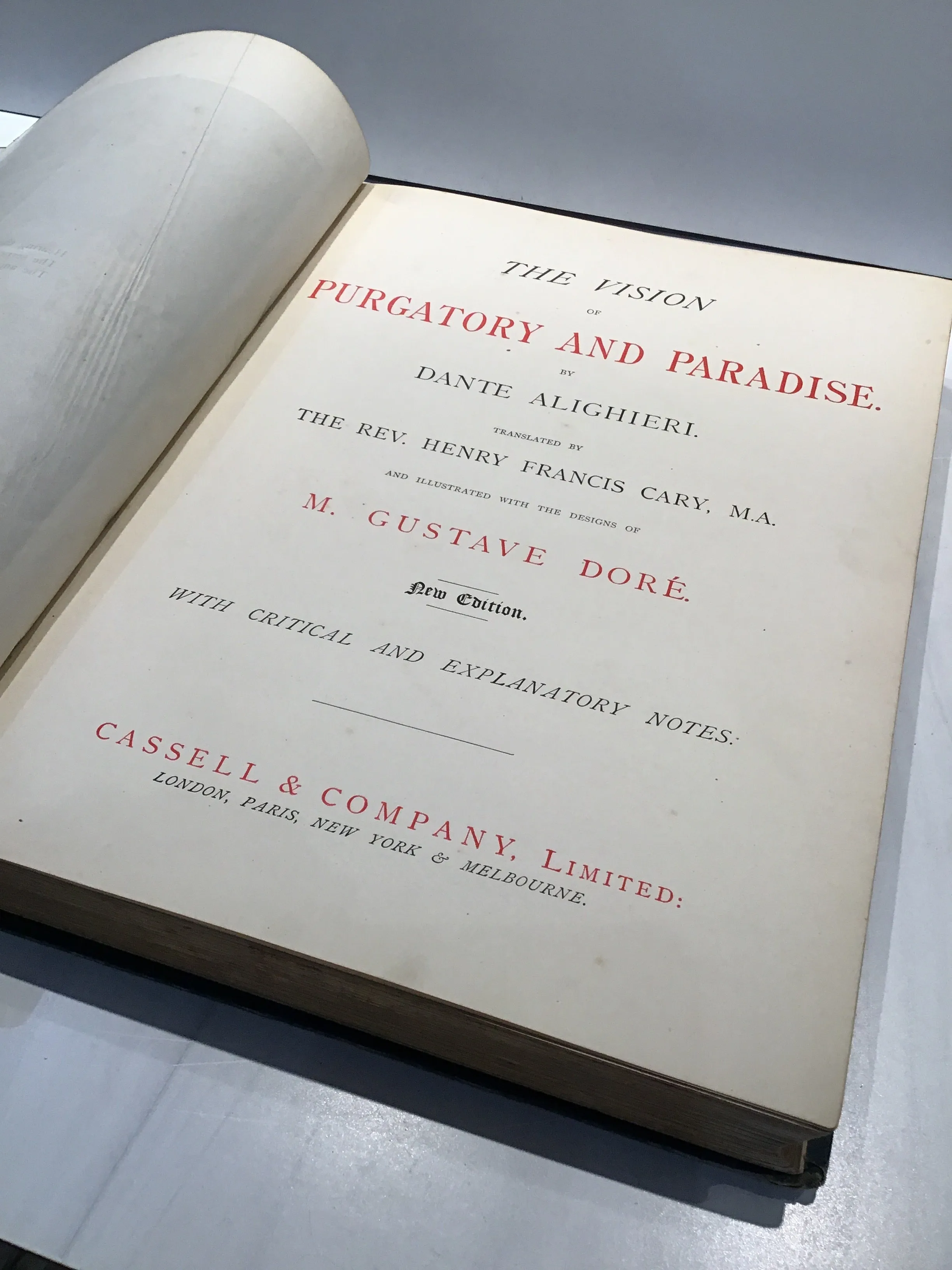 Dante's Inferno and Purgatorio Paradise