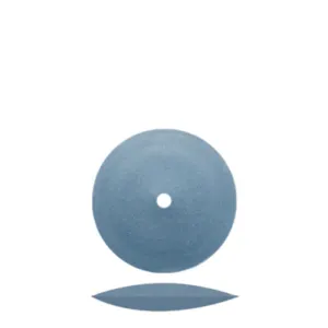Dedeco® Classic Rubber Blue Knife Edge Wheels 5/8"