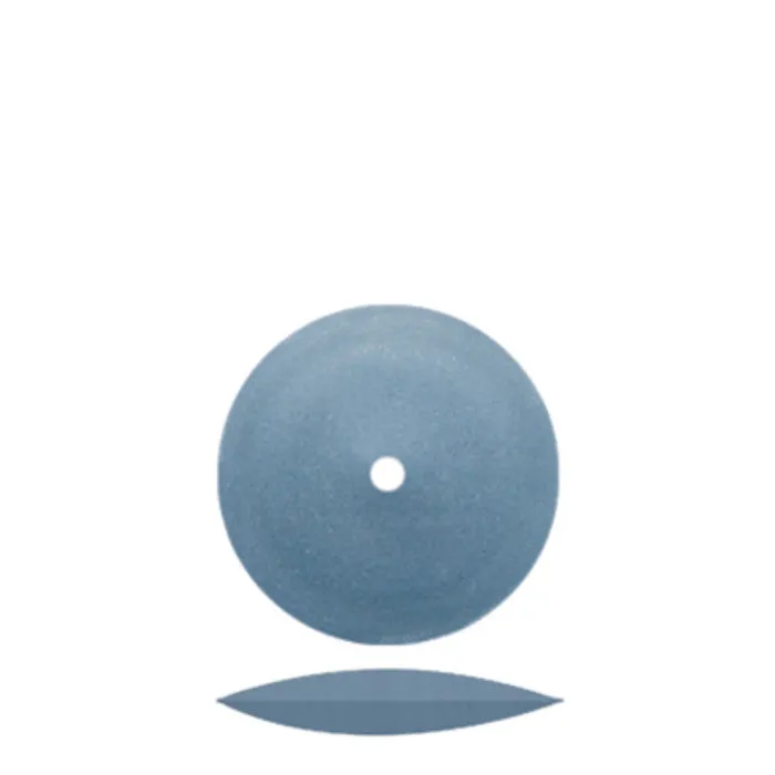 Dedeco® Classic Rubber Blue Knife Edge Wheels 5/8"