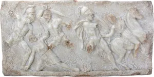 DISC-BATTLE BETWEEN GREEKS AND AMAZONES, C/1