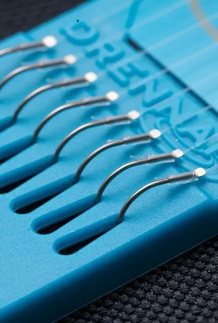 Drennan Hooklength Plate Barbless Wide Gape Pellet