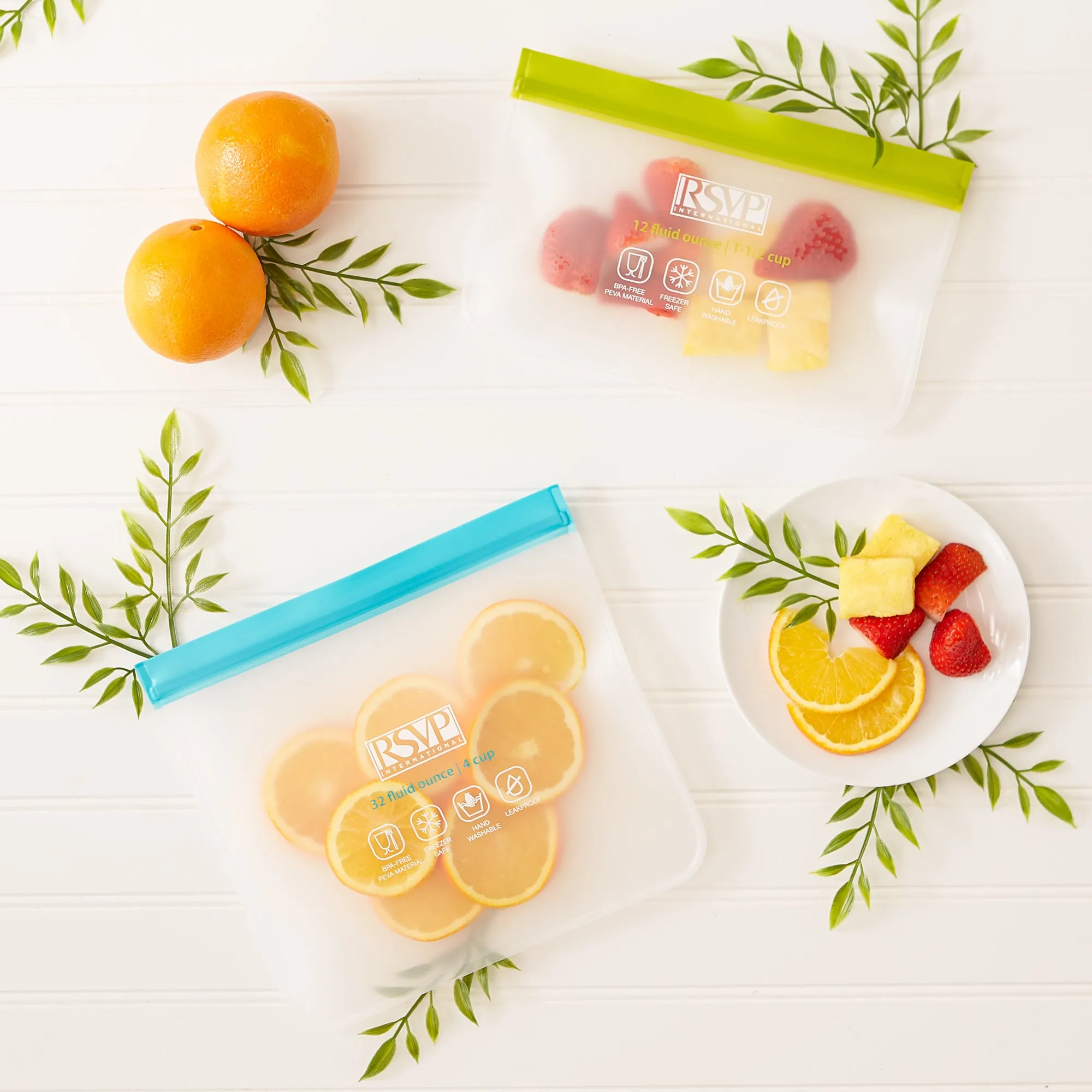 Eco Press-N-Seal Bags Set Of 2