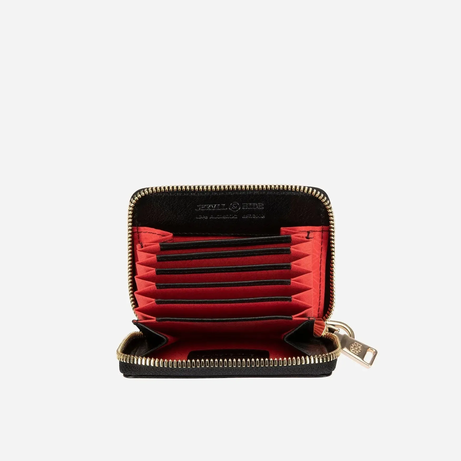 Elegant Black Multi-Card Wallet