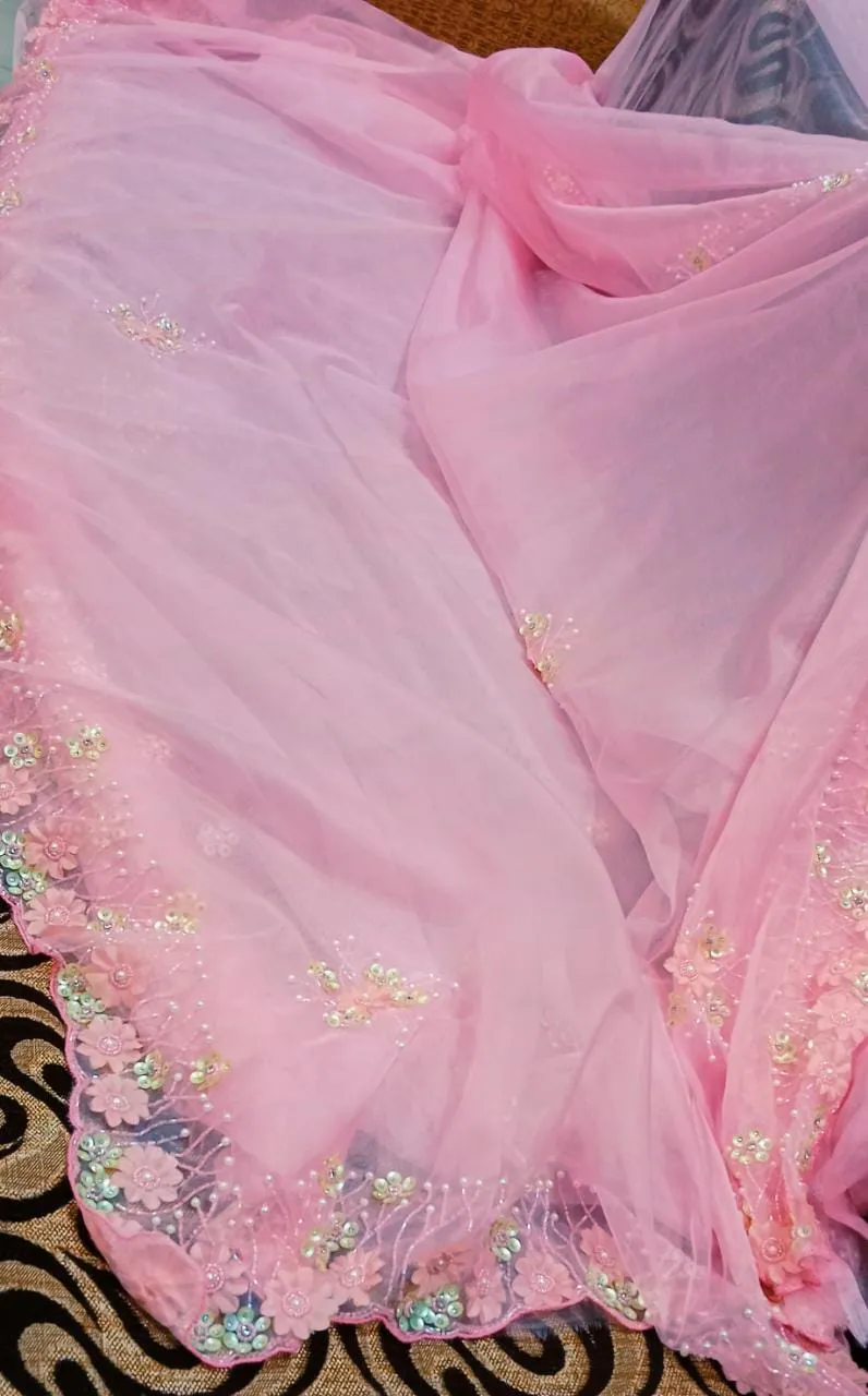 Fairly organza beautiful saree