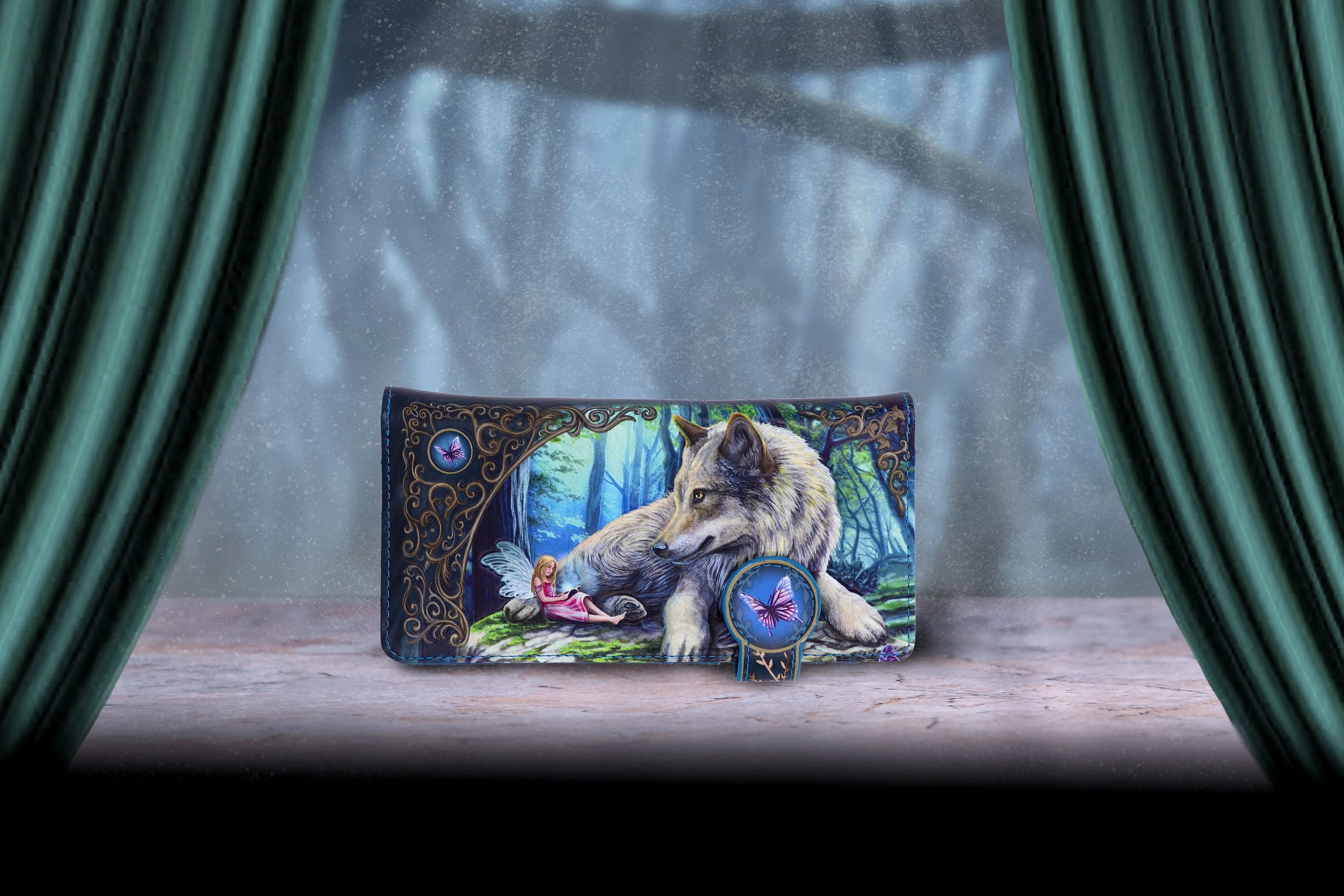 Fairy Stories by Lisa Parker, Embossed Purse