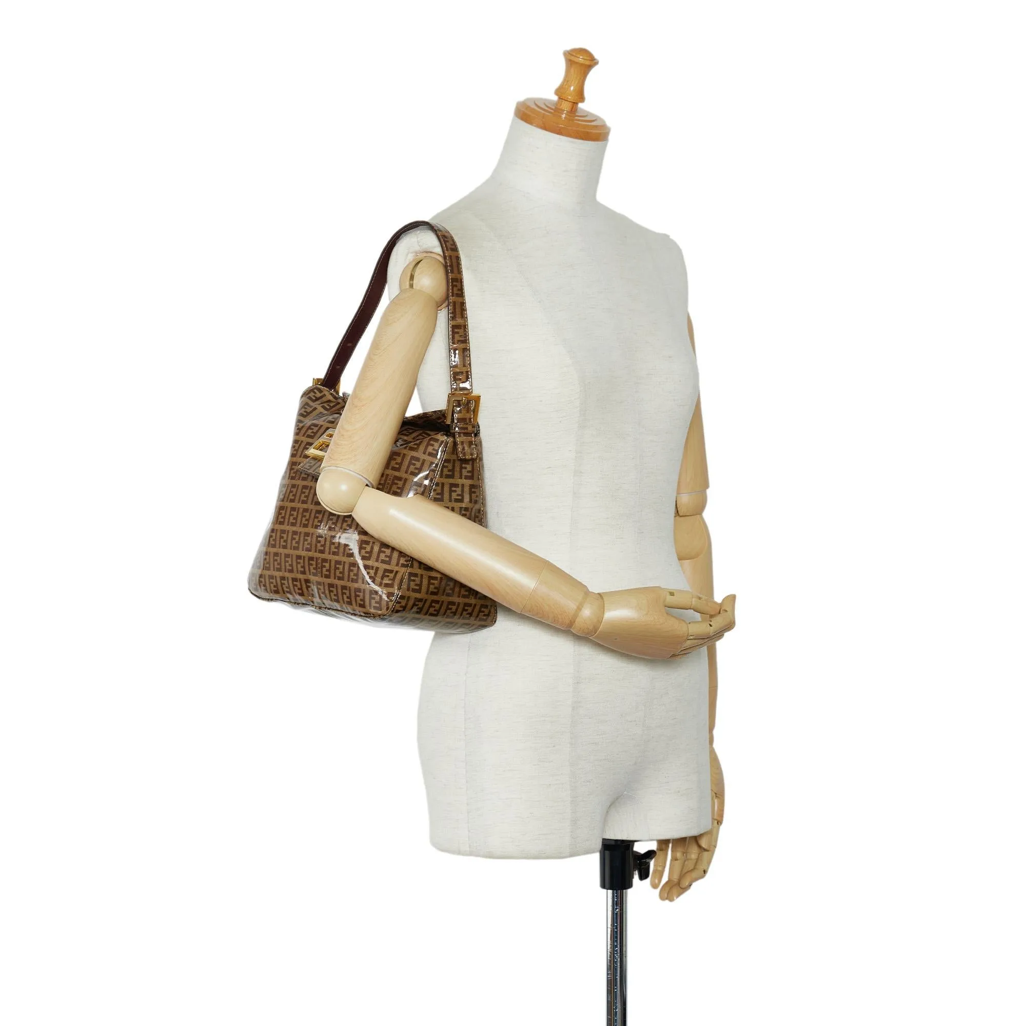 Fendi Crystal Zucchino Double Flap (SHG-1Vzlv1)