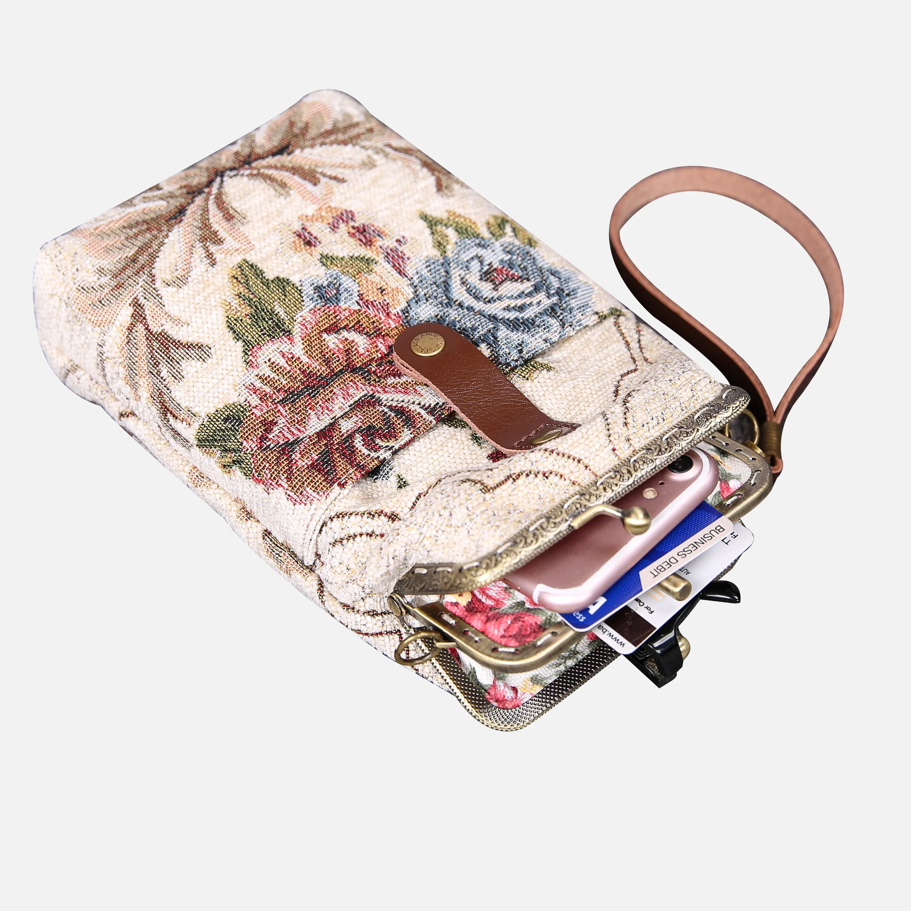 Floral Cream Carpet Phone Case