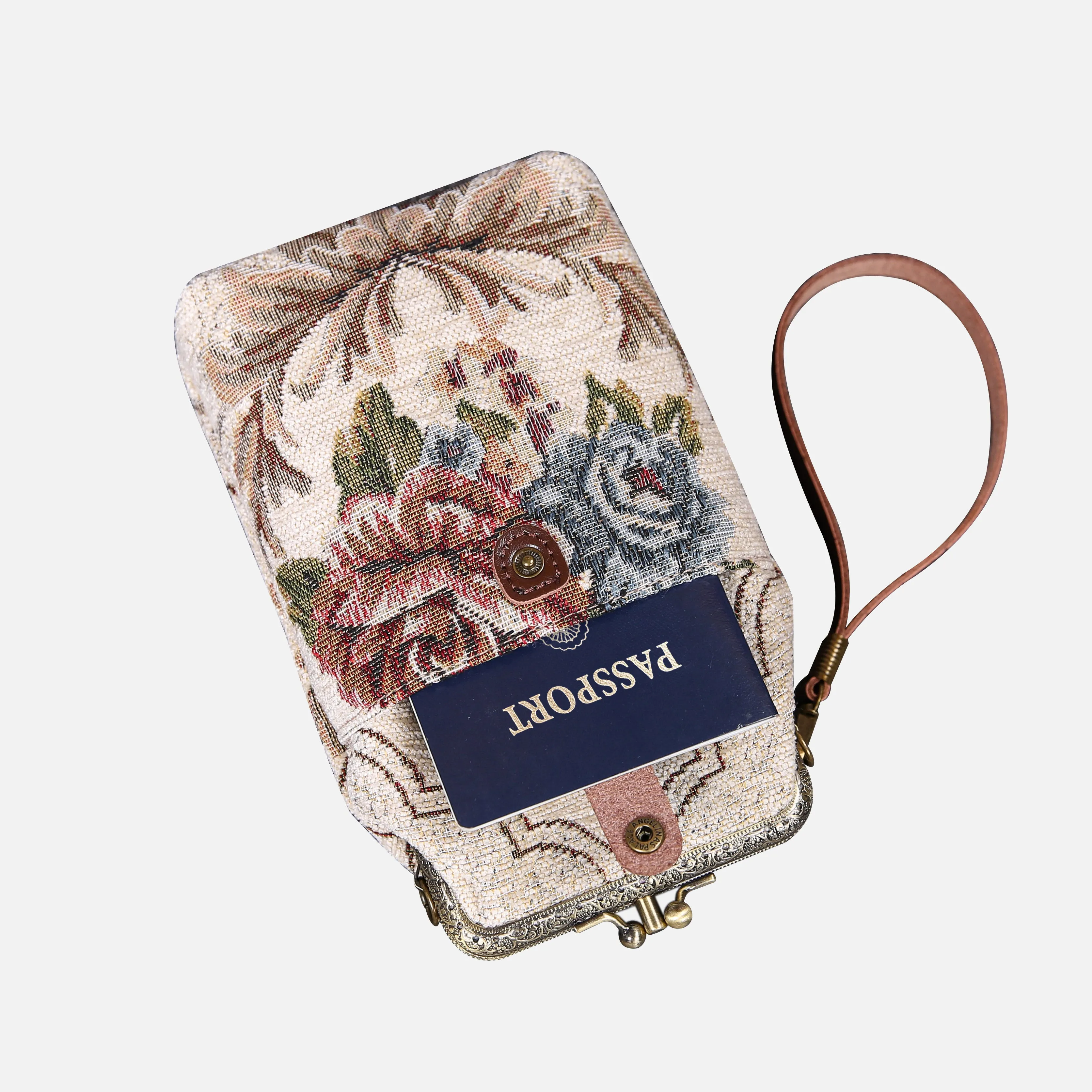Floral Cream Carpet Phone Case