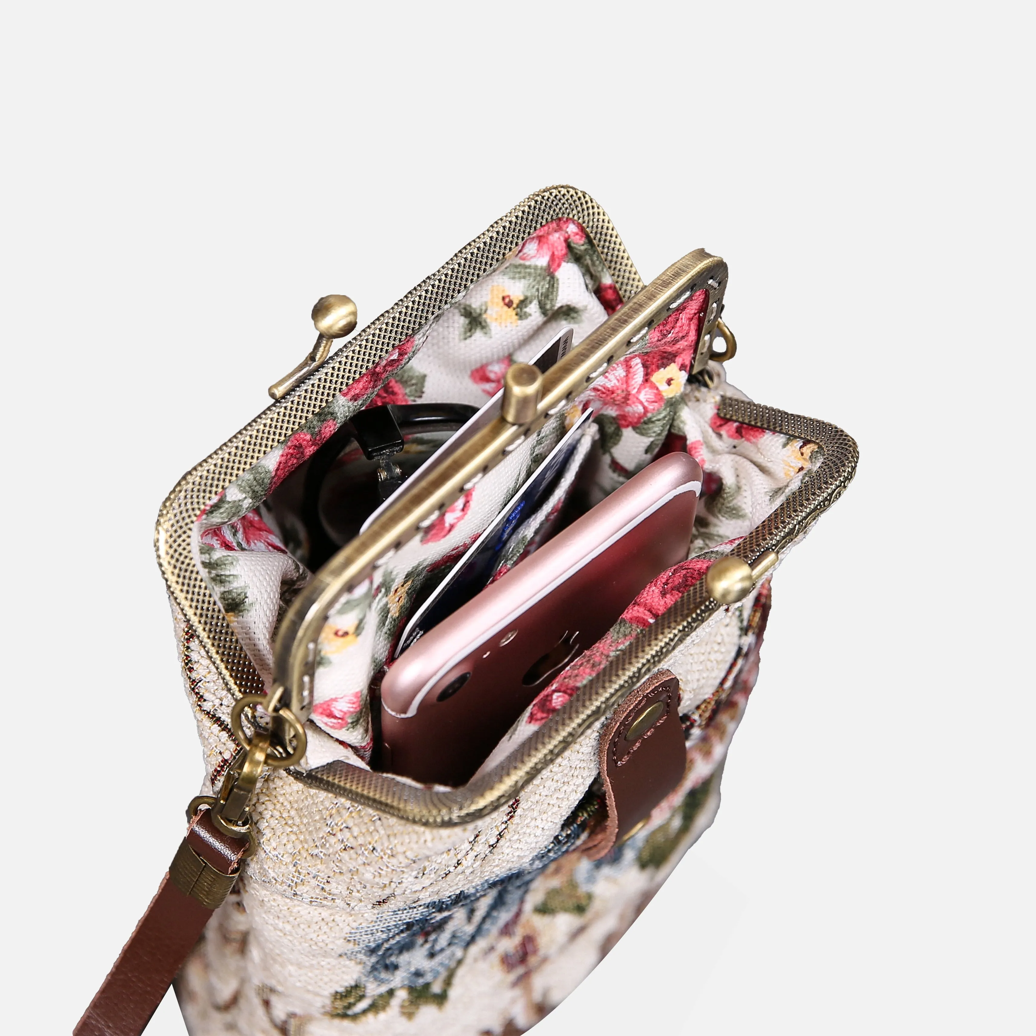 Floral Cream Carpet Phone Case