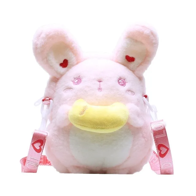 Fluffy Bunny Messenger Bag