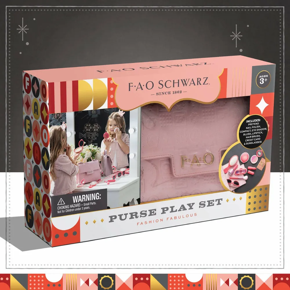 Girls Glamour Purse Set