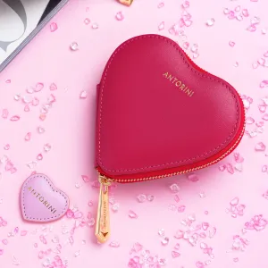 Heart Purse ANTORINI in Fuchsia