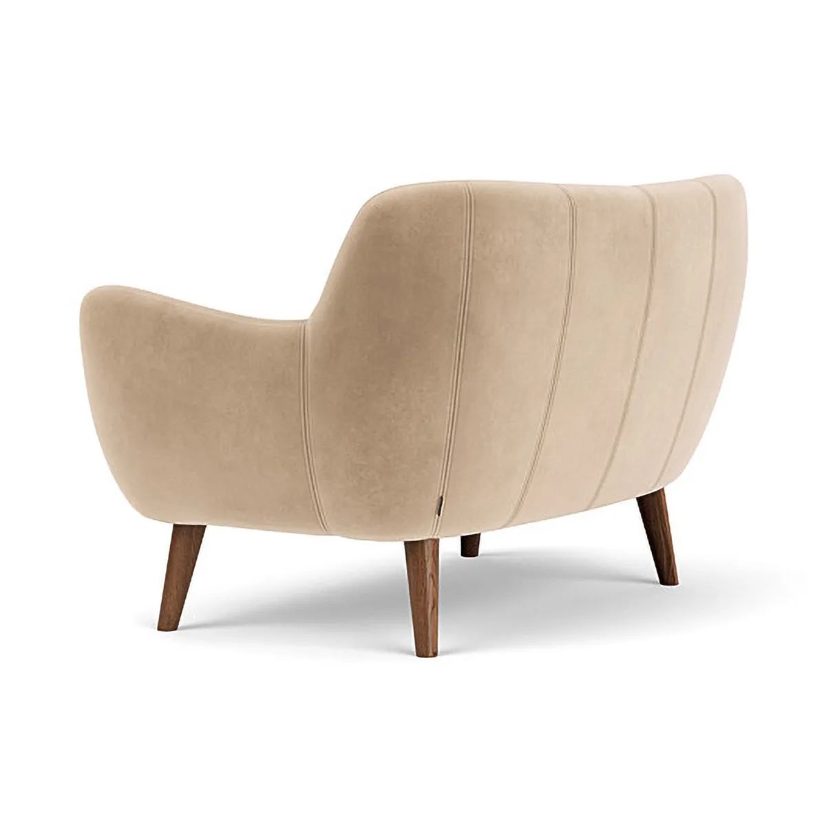 Herman Velvet 2 Seater Sofa