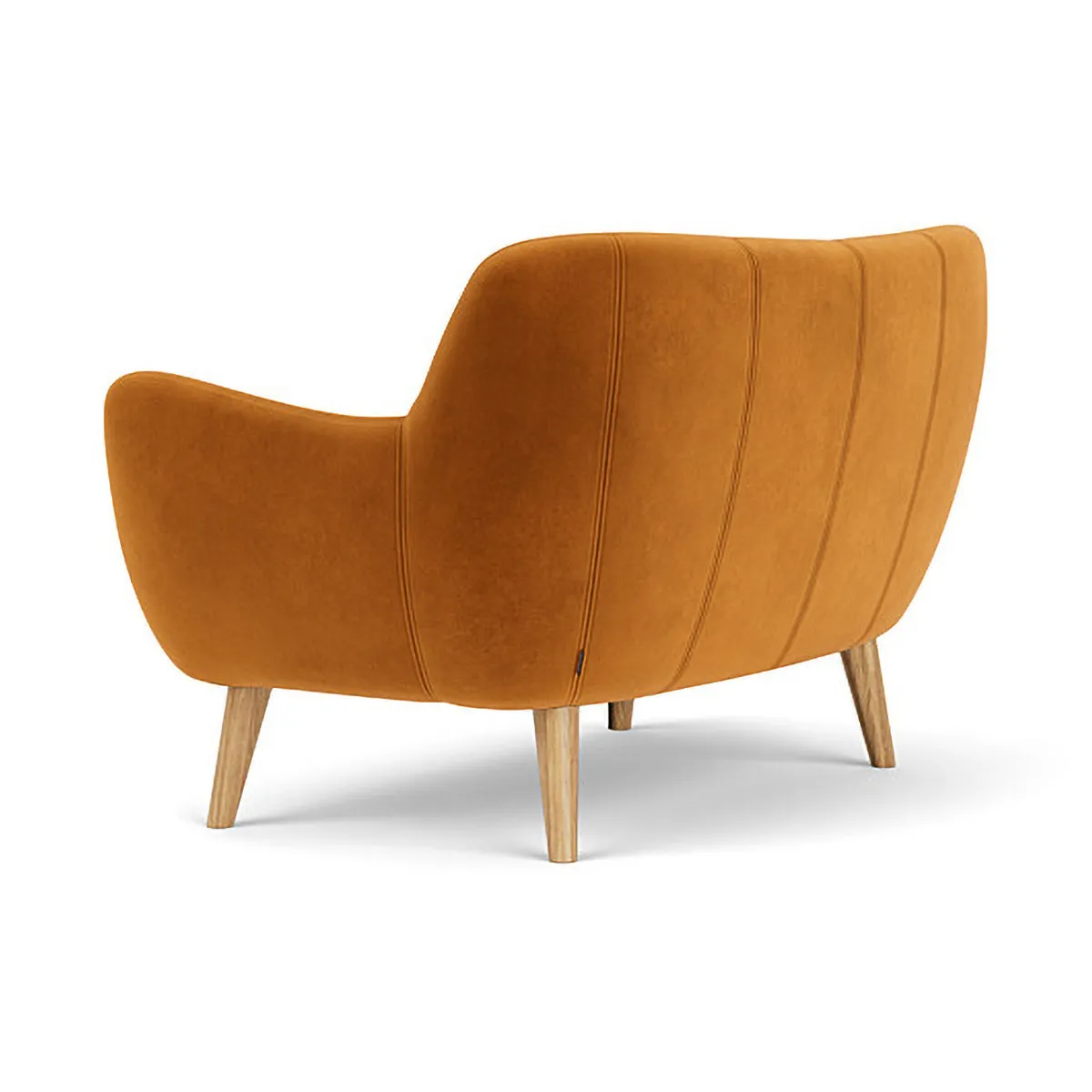 Herman Velvet 2 Seater Sofa