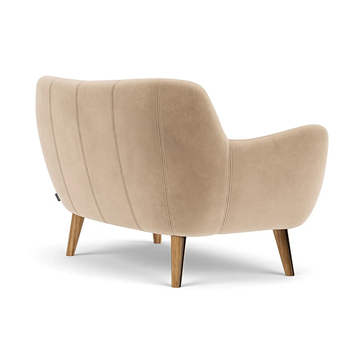 Herman Velvet 2 Seater Sofa