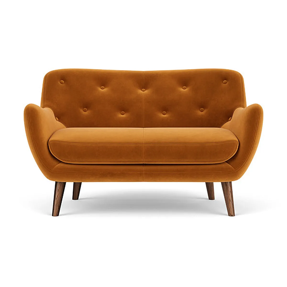 Herman Velvet 2 Seater Sofa