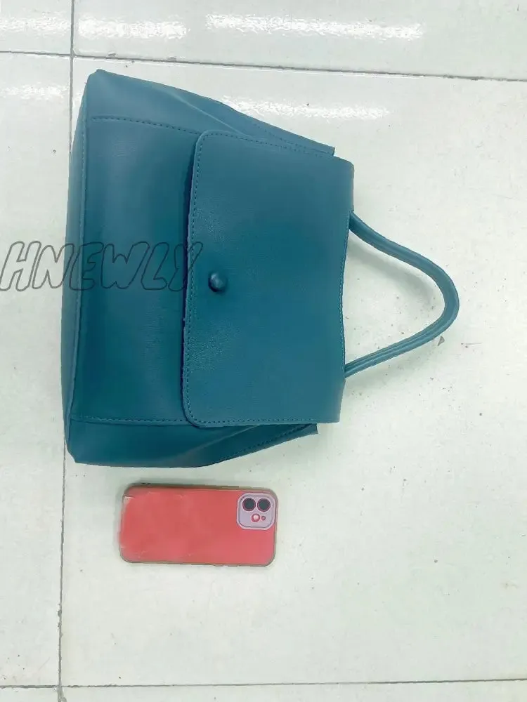 Hnewly - Minimalist Flap Satchel Bag  - Women Satchels