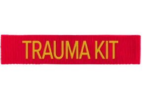 ID Panel | TRAUMA KIT | (Gold on Red)