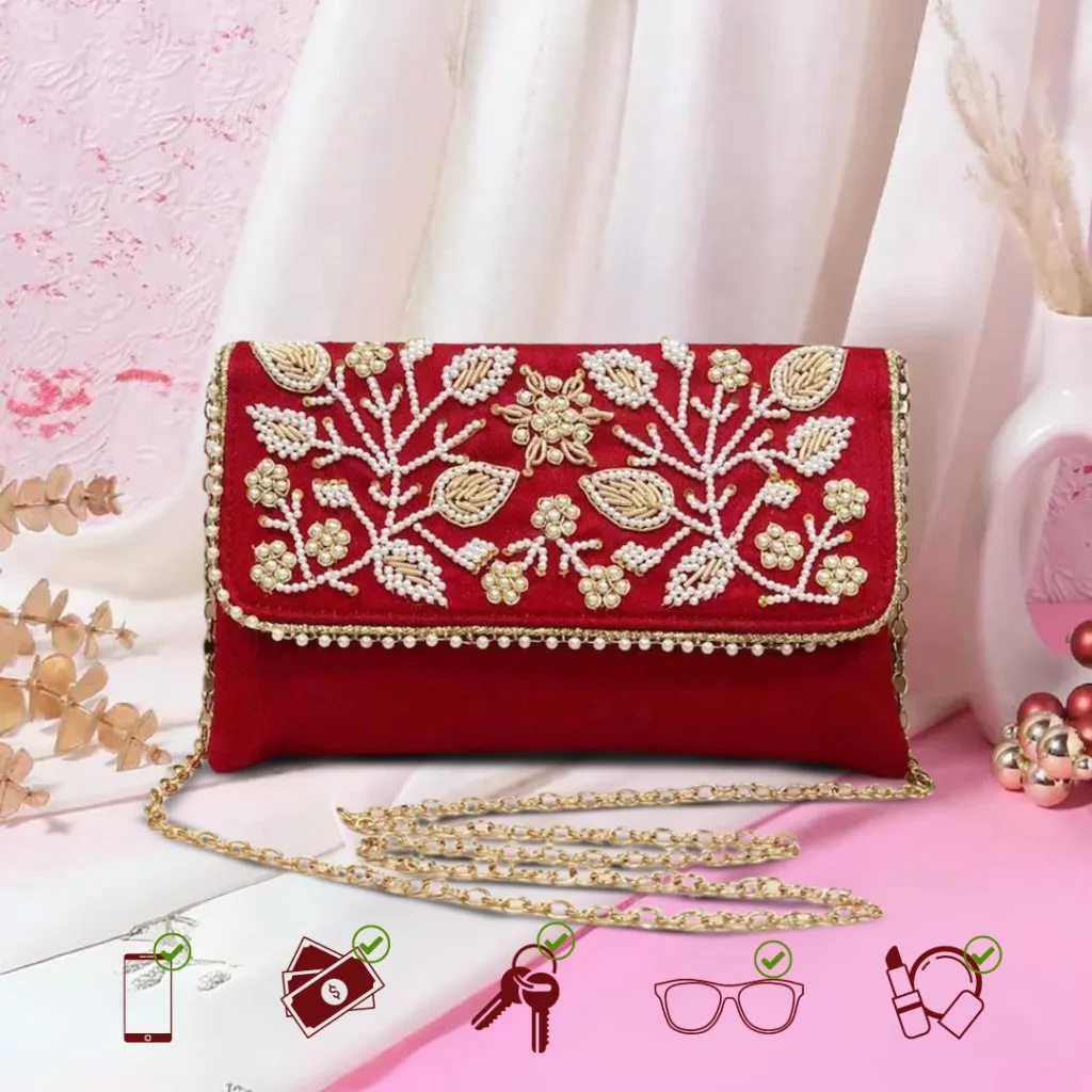 Jiya Flap | Red