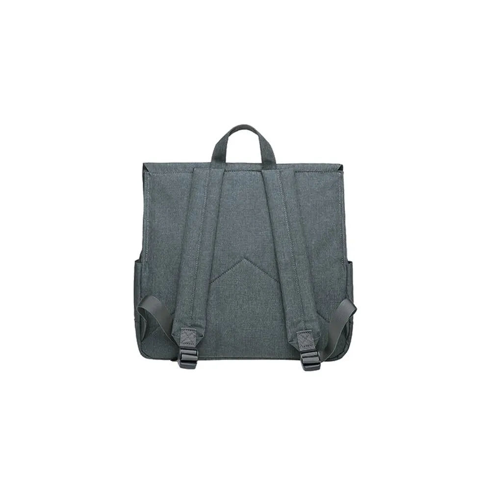 KAUKKO Stylish School Backpack  College Student, KS05-2 ( Grey Green/ 13.7L )