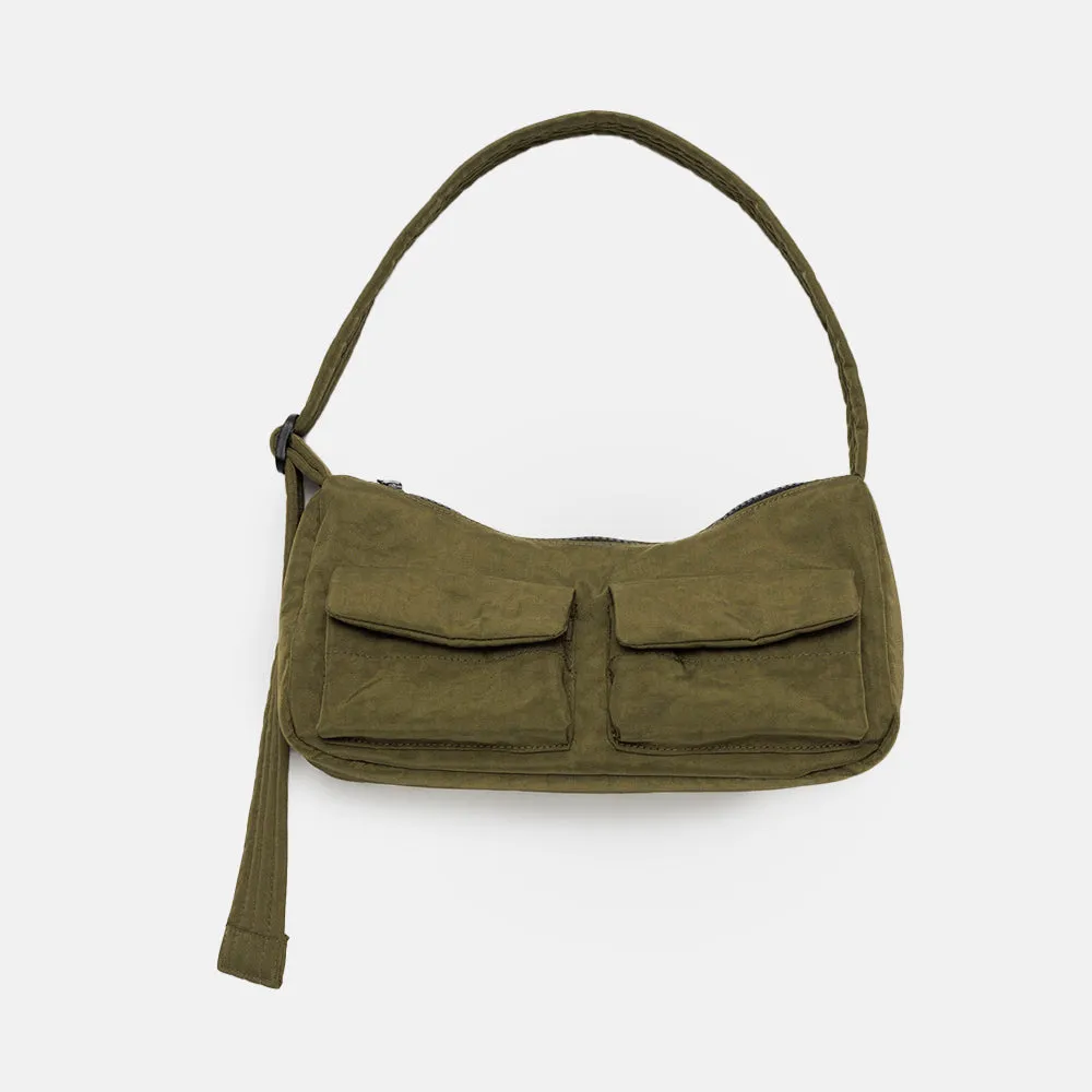 Khaki Cargo Shoulder Bag 