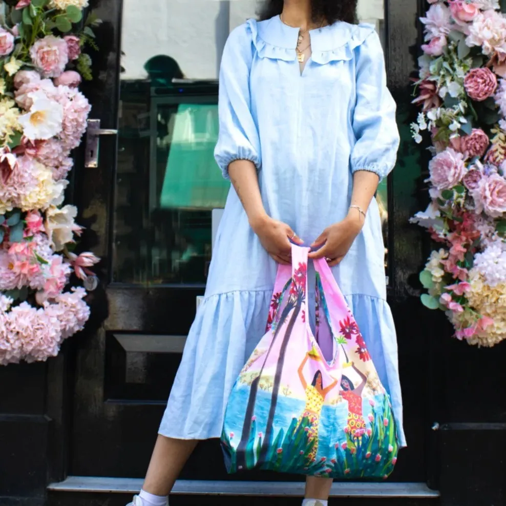 Kind Bag: Reusable Bag Medium Roeqiya Fris Two Islands