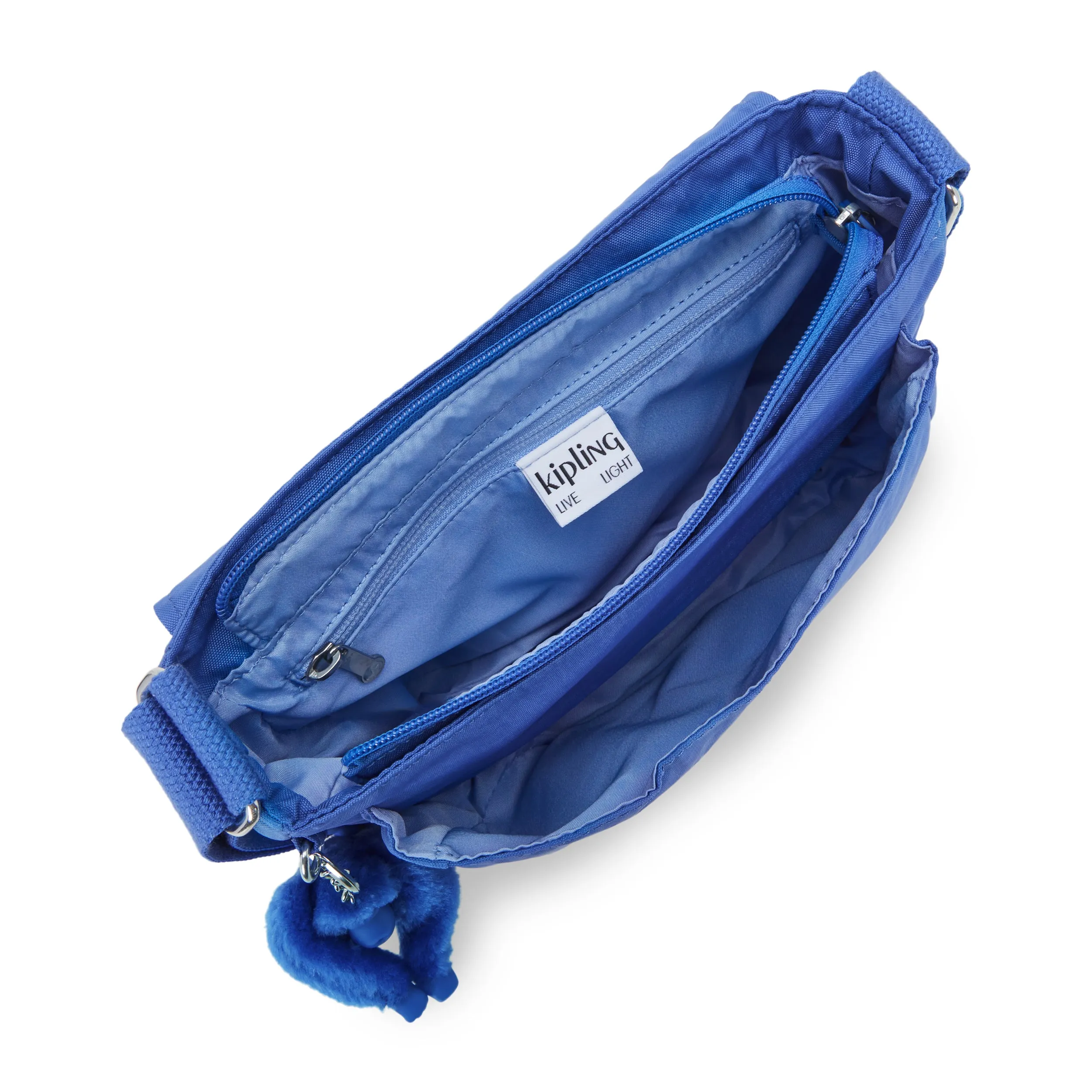 Kipling Loreen M Havana Blue Medium Crossbody Bag C2I7729-JC7