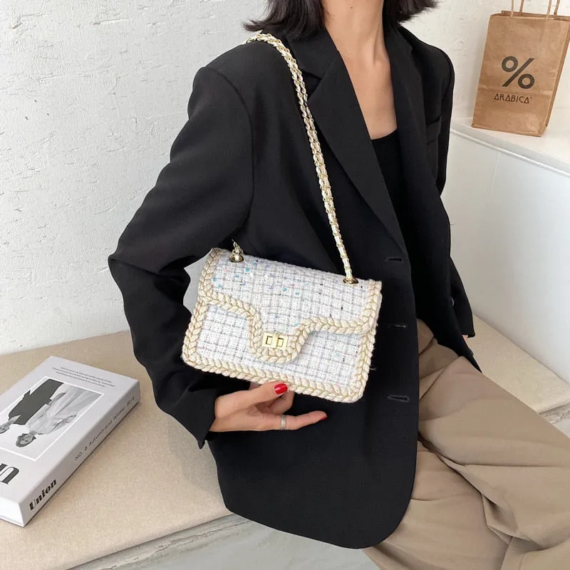 Knitted Shoulder Bag