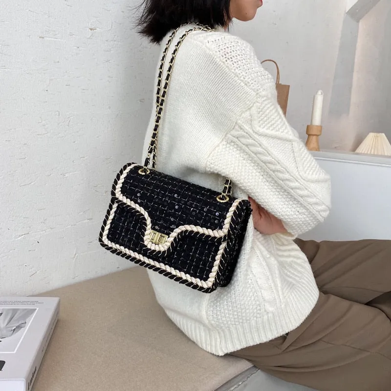 Knitted Shoulder Bag