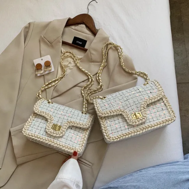 Knitted Shoulder Bag