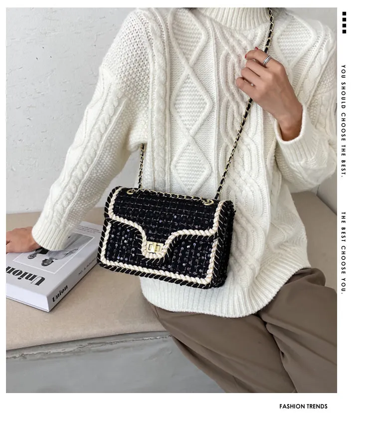 Knitted Shoulder Bag
