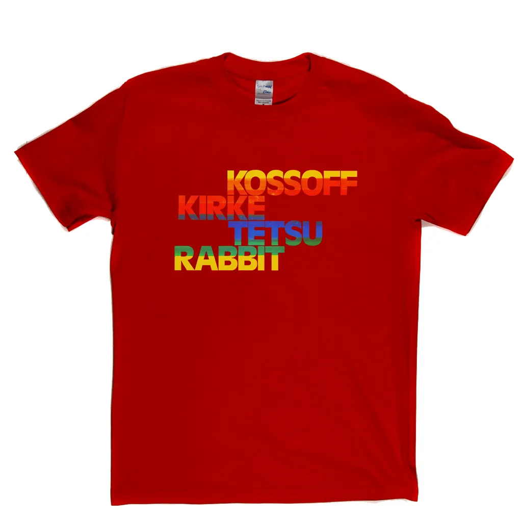 Kossoff Kirke Tetsu Rabbit Album T-Shirt