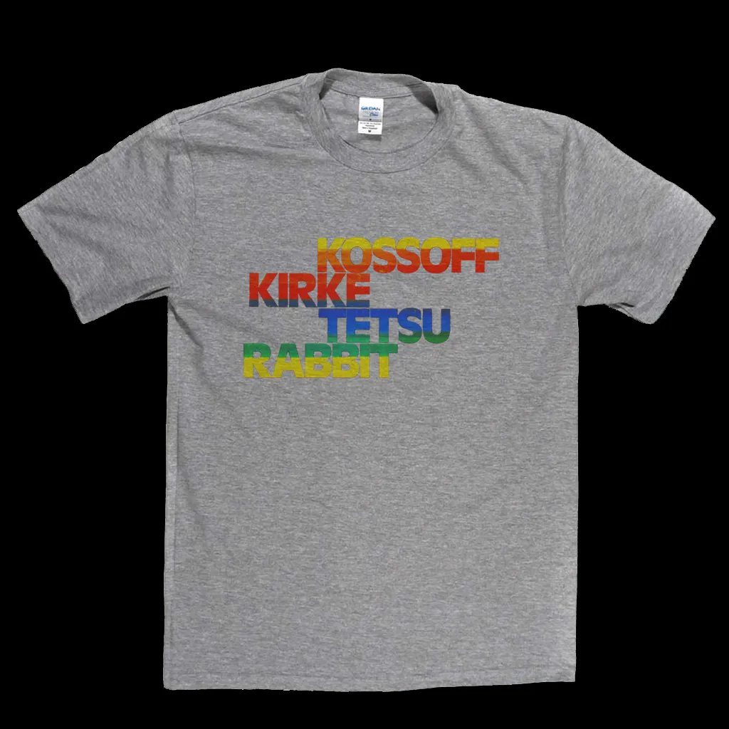 Kossoff Kirke Tetsu Rabbit Album T-Shirt