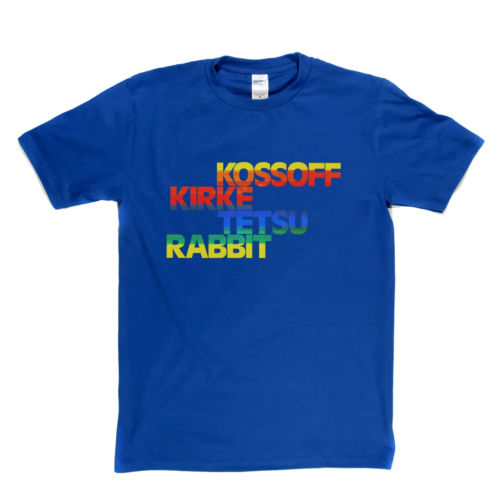 Kossoff Kirke Tetsu Rabbit Album T-Shirt