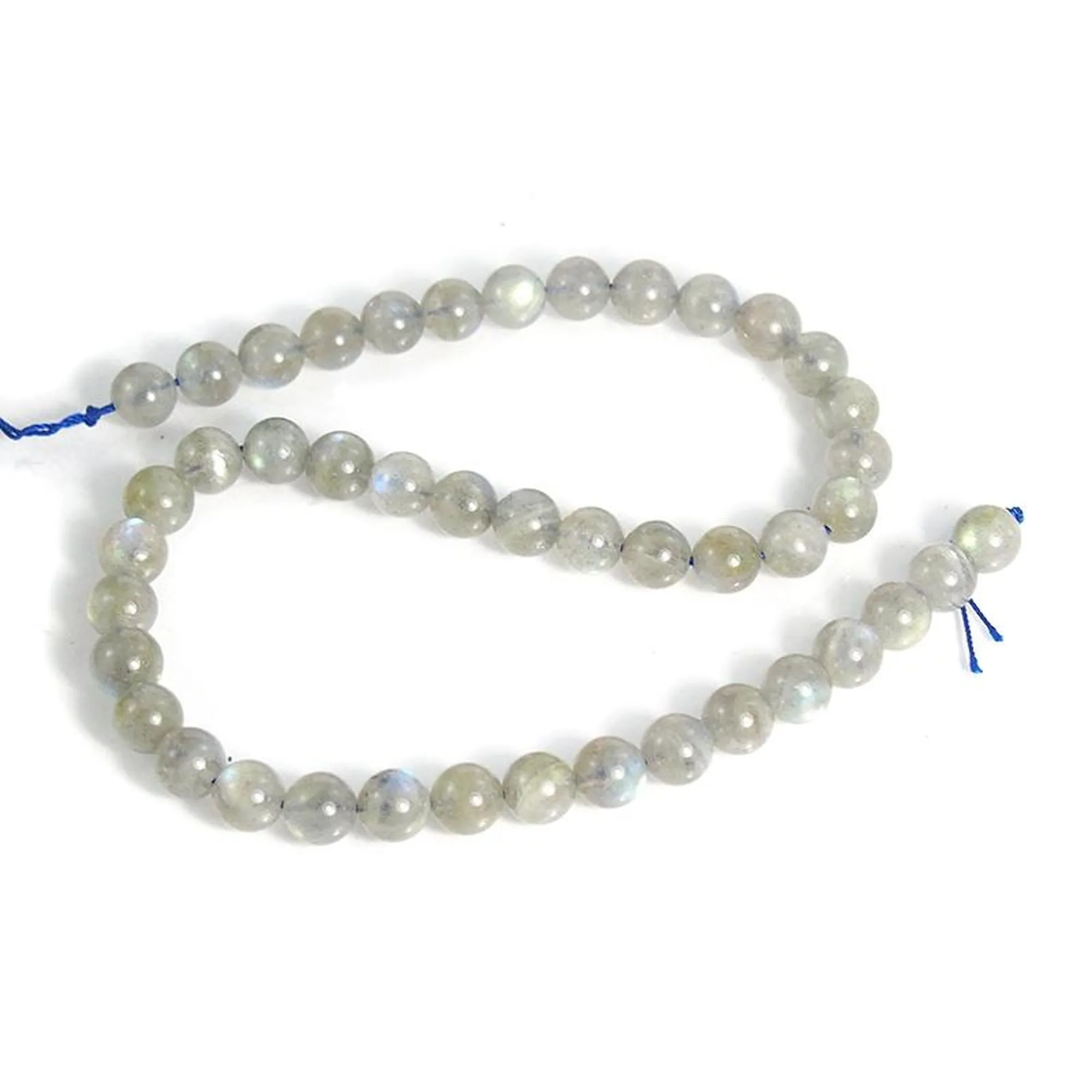 Labradorite Smooth Rounds 10mm Strand