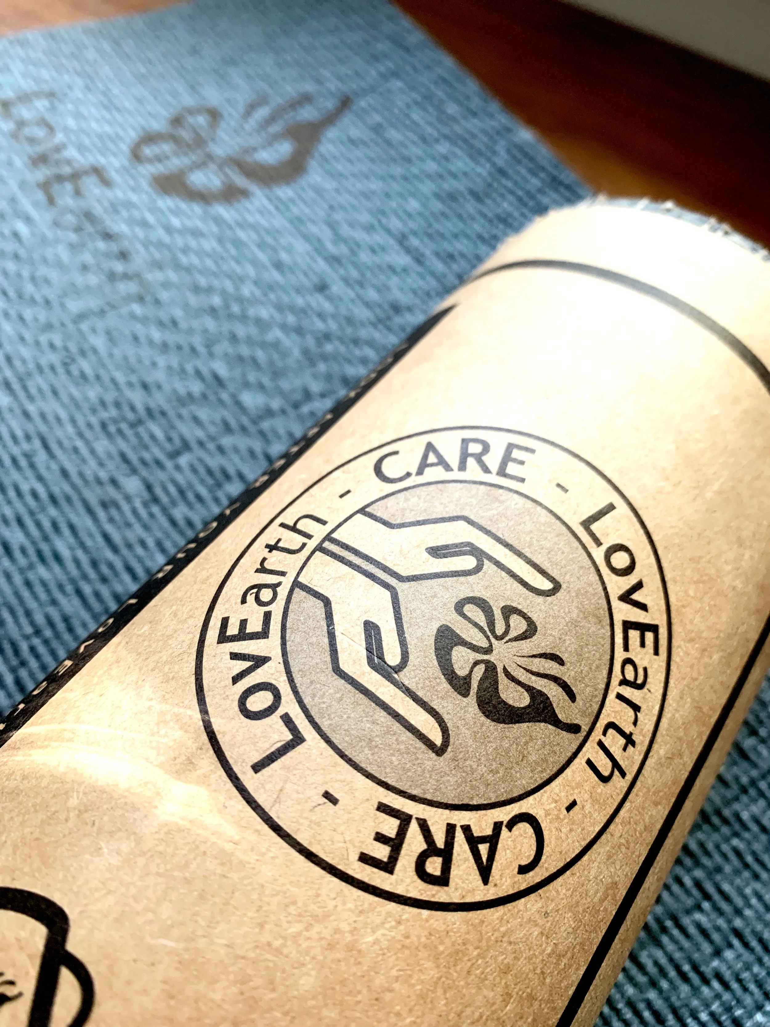 LovEarth Charcoal Yoga Mat