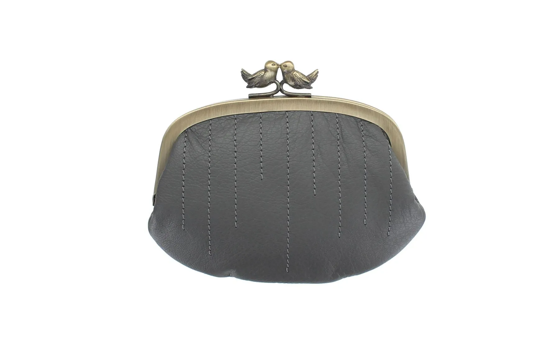 Mala Leather Coin Purse With Bird Clip Fastener 4138_11
