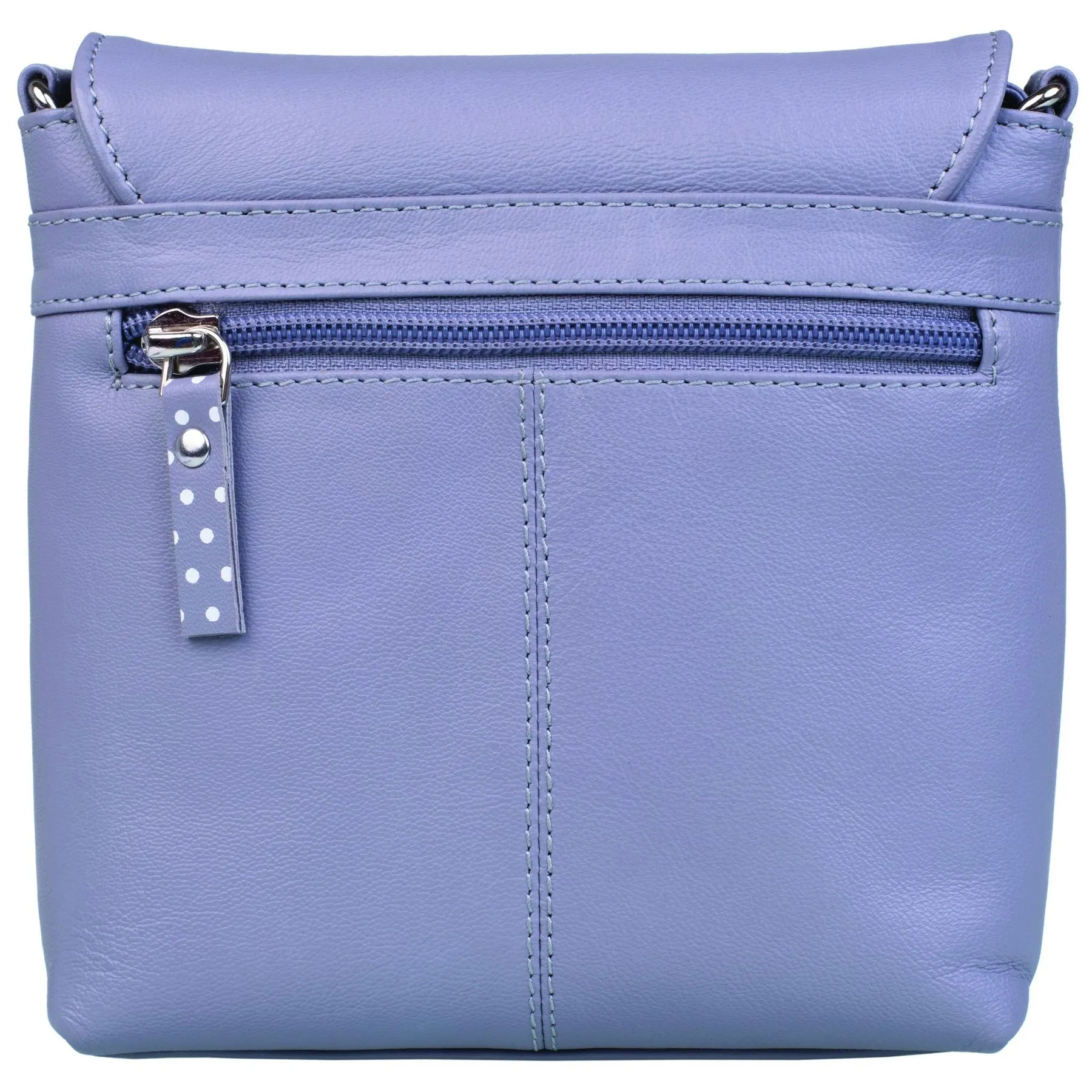 Mala Leather Moonflower Collection Small Leather Cross Body Bag 7284_56