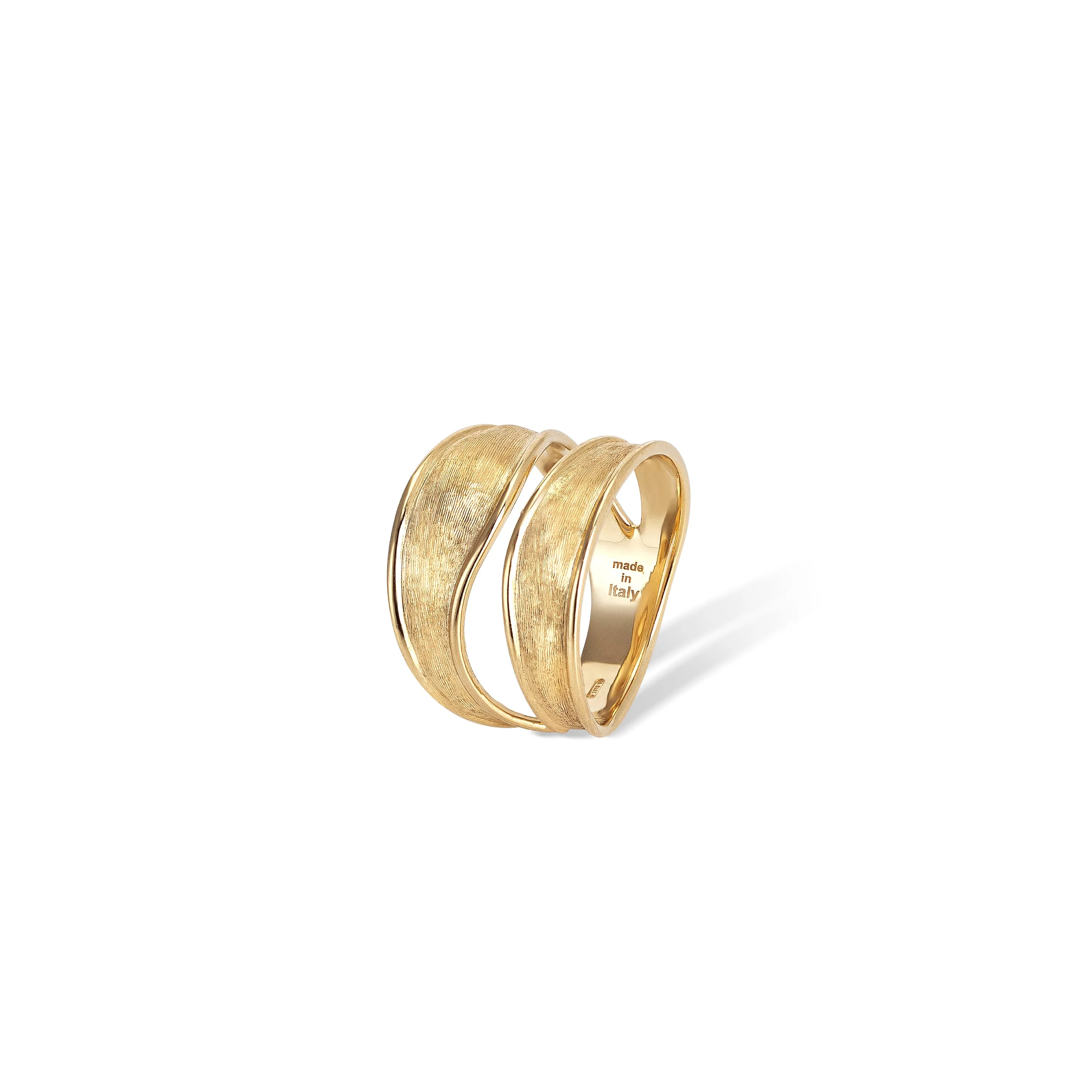 Marco Bicego Lunaria Collection 18K Yellow Gold Split Ring