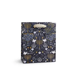 Medium Laurel Menorah Gift Bag