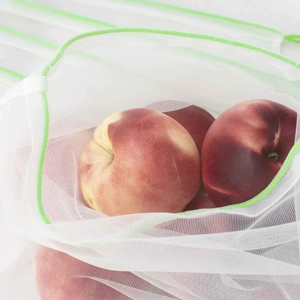 Medium Reusable Produce Bags - Mesh (Set of 5)