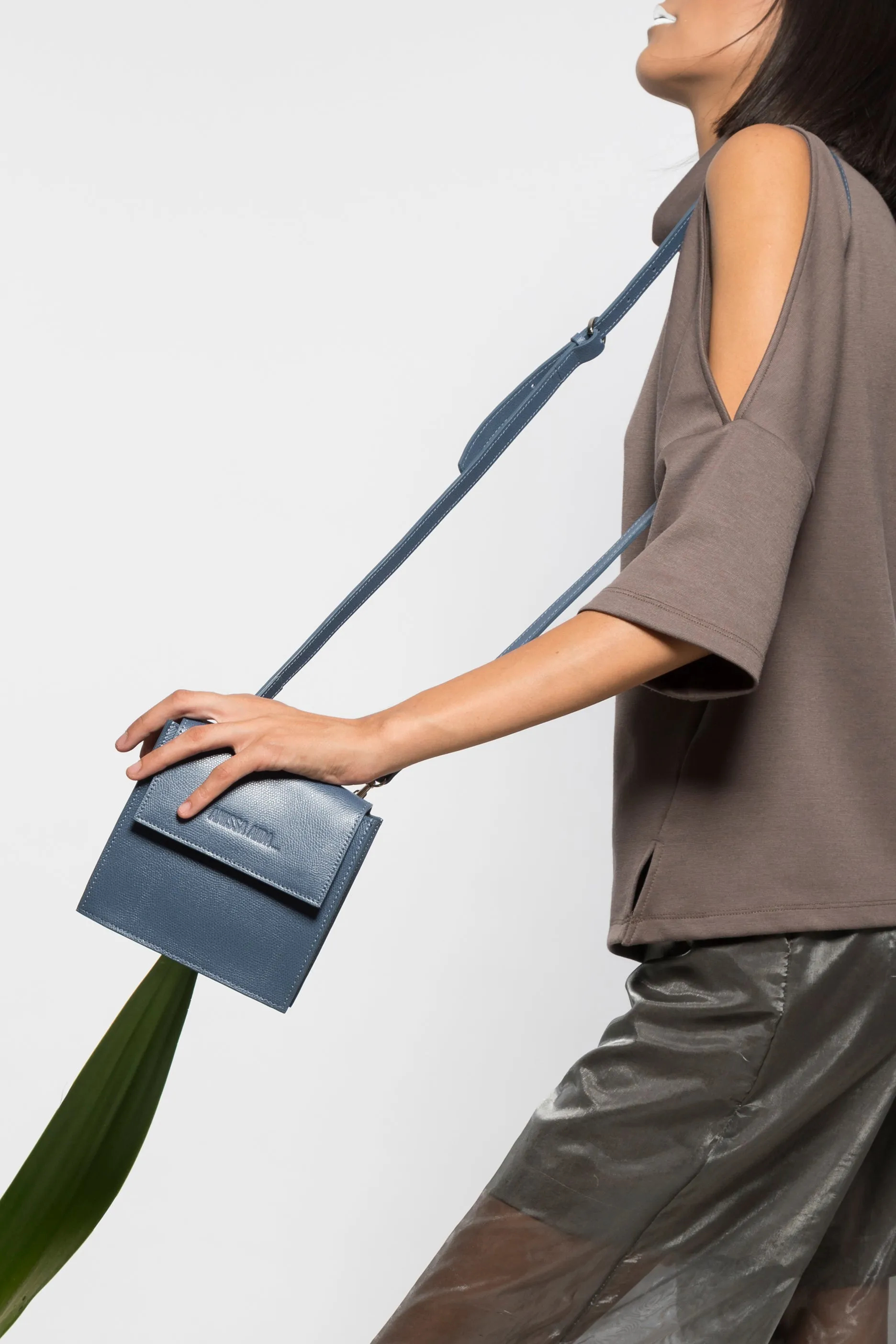 Micro square bag w/ strap