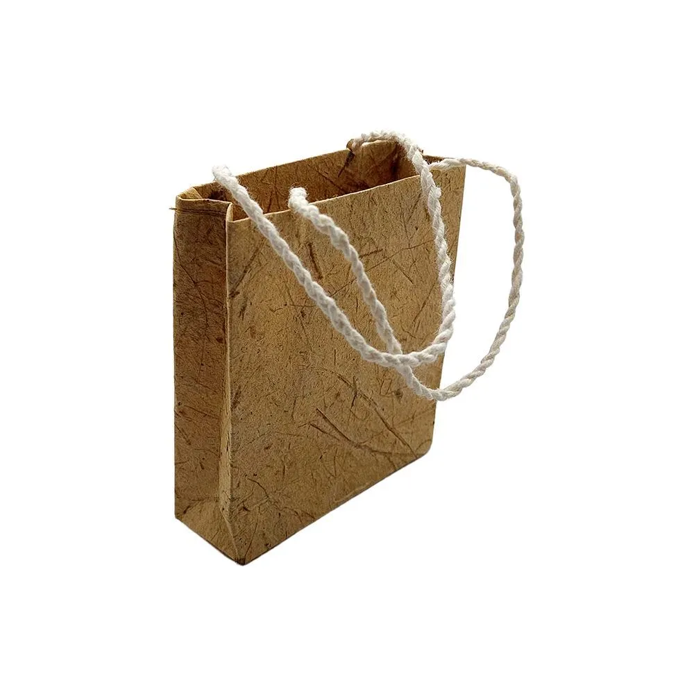 Mulberry Paper Gift Bag, 9x10x3cm, Single