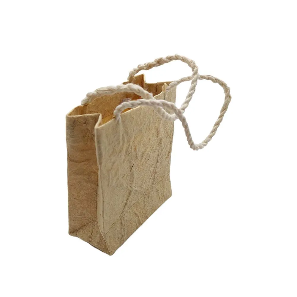 Mulberry Paper Gift Bag, 9x10x3cm, Single