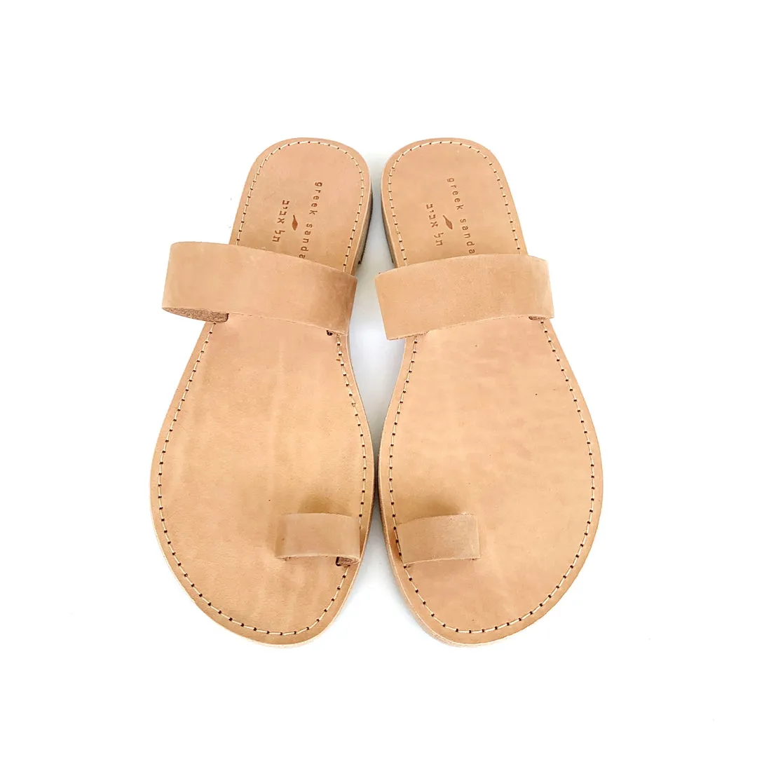 NOAH SANDALS SUEDE CAMEL